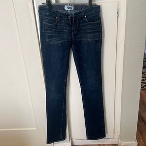Used Paige Skylight Straight Jeans